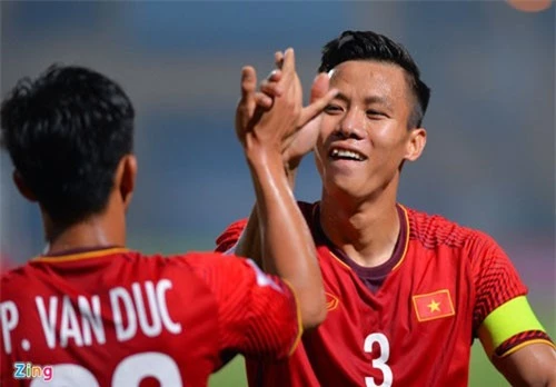 Quế Ngọc Hải đang có phong độ thi đấu ấn tượng tại AFF Cup 2018. Ảnh: Thuận Thắng.