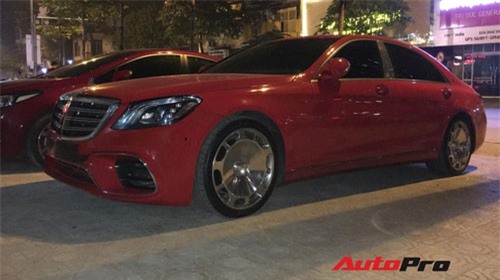 Dân chơi Việt độ Mercedes-Benz S-Class thường trộn lẫn cả AMG và Maybach