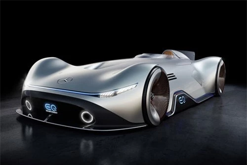 3. Mercedes-Benz Vision EQ Silver Arrow.