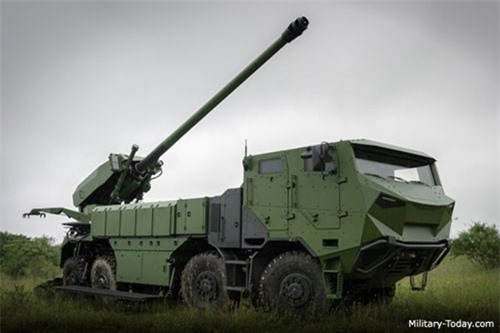 Cận cảnh lựu pháo Caesar tự hành đa năng do Pháp chế tạo