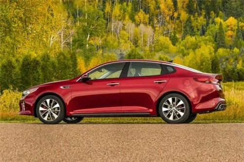 4. Kia Optima 2018 (giá khởi điểm: 22.600 USD).