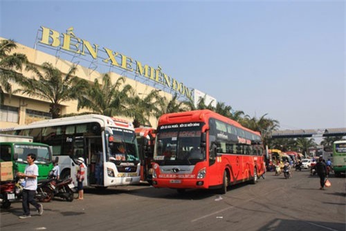 TP.HCM tăng thêm đầu xe bus phục vụ Tết Dương lịch 2019