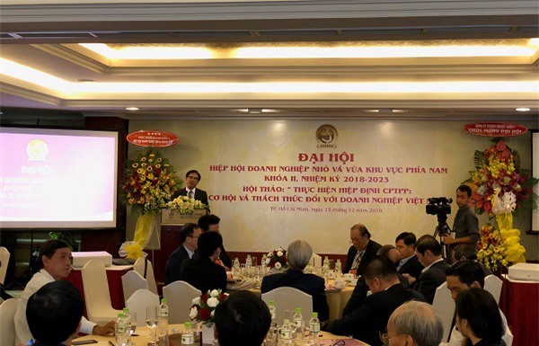 Đại hội Hiệp hội DNNVV phía Nam lần II: Hiệp hội là cầu nối tin cậy giữa doanh nghiệp hội viên với các cơ quan quản lý nhà nước