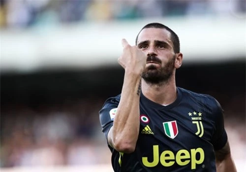 8. Leonardo Bonucci (Juventus/ĐT Italia).