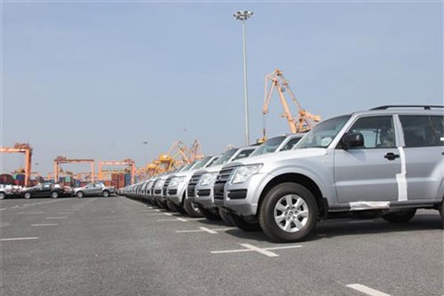 2.833 ô tô nguyên chiếc nhập khẩu tuần qua