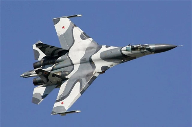 Máy bay Su-27 (Ảnh minh họa: Wikipedia)