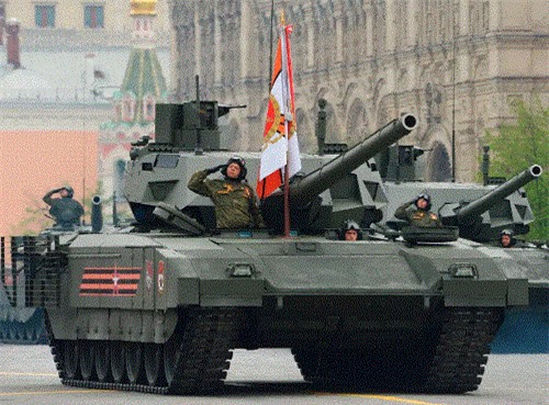 Siêu tăng T-14 Armata "bất tử" trên chiến trường