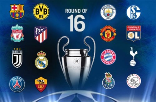 Bốc thăm vòng 1/8 Champions League: M.U đụng PSG, Liverpool gặp Bayern