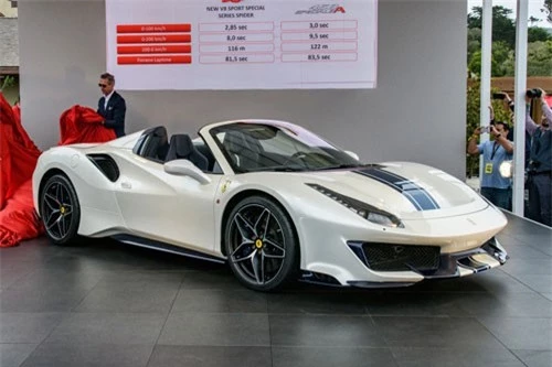 2. Ferrari 488 Pista Spider 2018.