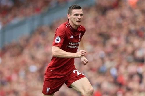 Hậu vệ trái: Andrew Robertson (Liverpool).