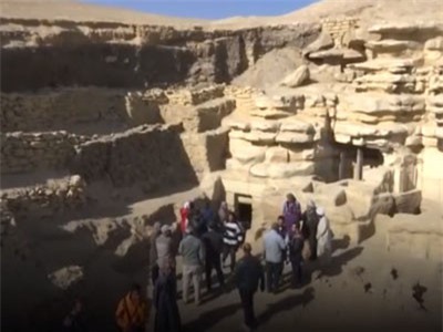 Clip: Phát hiện lăng mộ 4.400 năm ở Ai Cập còn nguyên vẹn