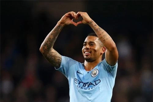 Tiền đạo: Gabriel Jesus (Man City).