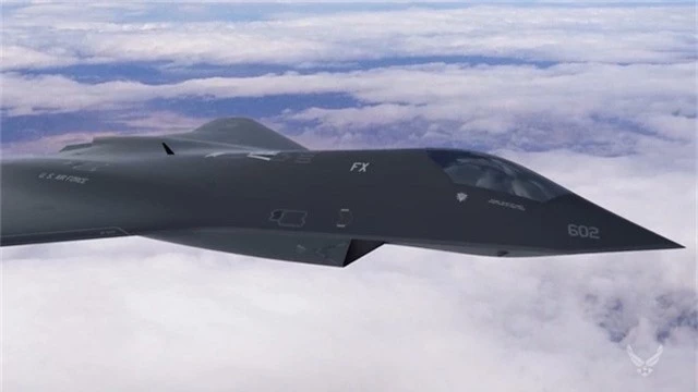 Máy bay chiến đấu thế hệ mới của Mỹ dưới dạng ý tưởng (Ảnh: Air Force Research Laboratory)