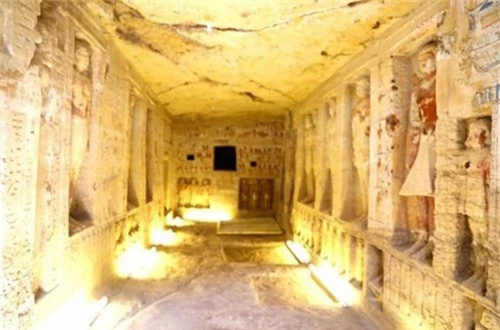 Không gian của lăng mộ cổ 4400 năm tuổi vừa được phát hiện