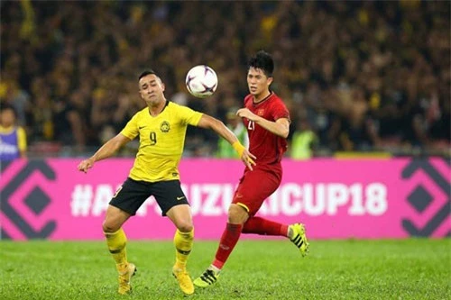 Trung vệ Đình Trọng thi đấu xuất sắc tại AFF Cup 2018