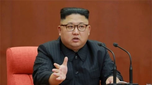 Lãnh đạo Triều Tiên Kim Jong-un. 
