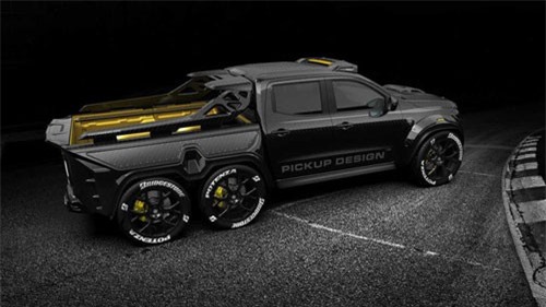 Mercedes-Benz X-Class độ 6 bánh - Khi nhà giàu chơi tất tay