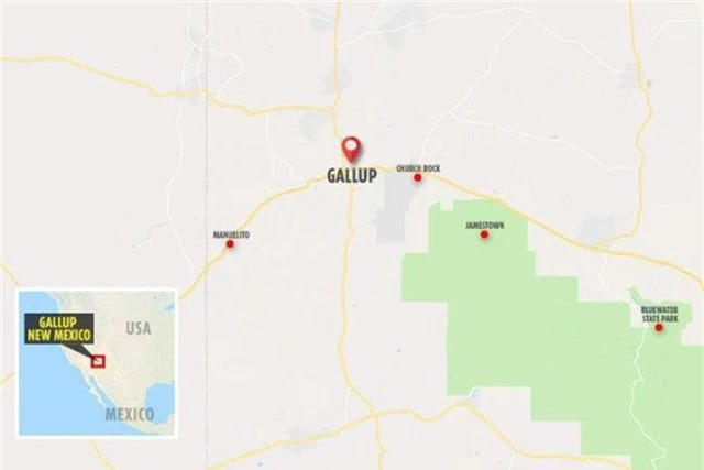 Vụ việc diễn ra tại một nhà nghỉ thuộc khu vực Gallup ở New Mexico