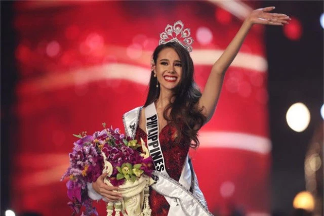 Hoa hậu Hoàn vũ thế giới 2018 từ Philippines, cô Catriona Gray (Ảnh: Reuters)