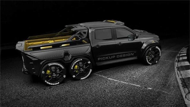 Mercedes-Benz X-Class độ 6 bánh - Khi nhà giàu chơi tất tay. Pickup Design - một bộ phận của Carlex Design chuyên về mảng xe bán tải - đã giới thiệu dự án mới với tên gọi Exy Monster X. Đây chính là phiên bản 6 bánh của chiếc bán tải Mercedes-Benz X-Class. (CHI TIẾT)