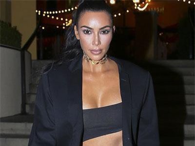 Kim Kardashian gợi cảm ra phố