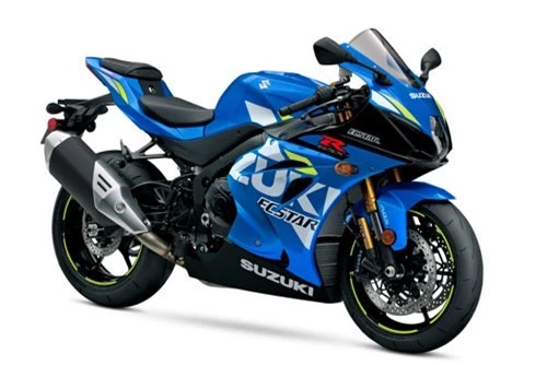 6. Suzuki GSX-R1000 2019 (công suất tối đa: 201, mã lực).