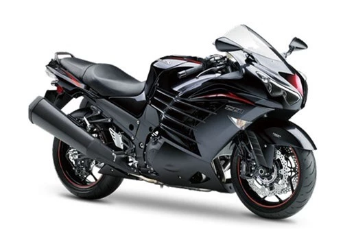 8. Kawasaki ZZR1400 2019 (công suất tối đa: 200,1 mã lực).