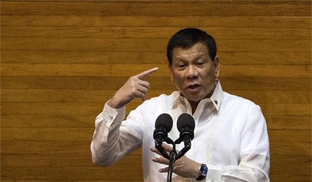 
Tổng thống Duterte - người phát động cuộc chiến chống ma túy gây tranh cãi ở Philippines (Ảnh: AFP)
