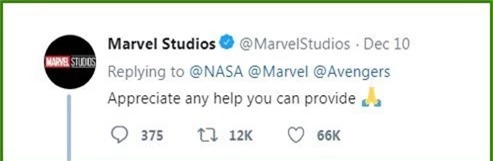  Marvel cảm ơn sự “chu đáo” của NASA 