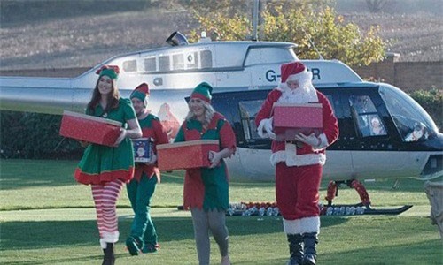 Quà Giáng sinh của con nhà tỷ phú “khủng” thế nào?