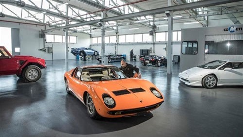 “Đột nhập” Polo Storico - Nơi hồi sinh những chiếc Lamborghini