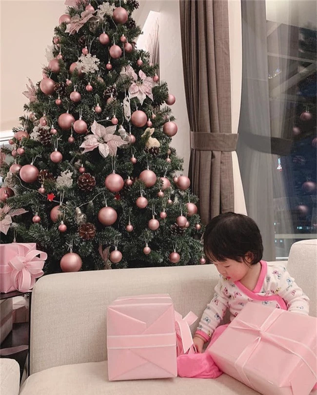 Đặng Thu Thảo khoe ảnh con gái cưng đón Noel, tiết lộ sở thích đặc biệt của tiểu công chúa - Ảnh 1.