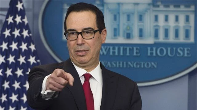 
Bộ trưởng Tài chính Mỹ Steve Mnuchin (Ảnh: Getty)
