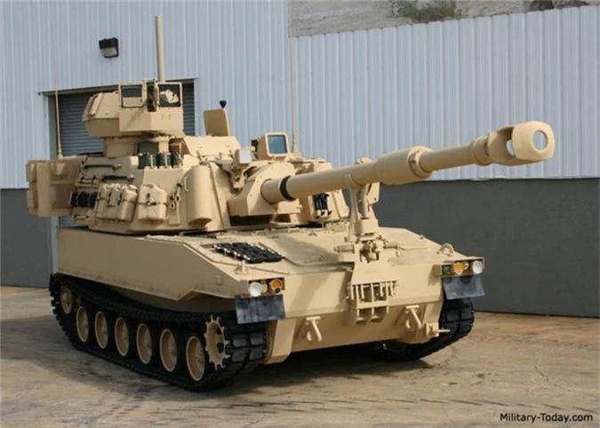 uy luc phao tu hanh co kha nang phong khong m109a7 paladin hinh 2