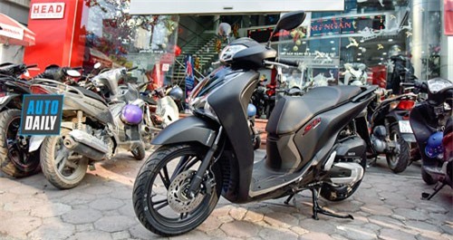 Honda SH 2019 màu đen mờ đã có mặt tại đại lý, giá 91,5 triệu