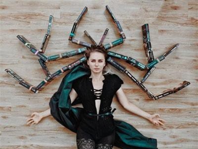 Những bức ảnh tạo hình tuyệt đẹp và sáng tạo từ những cuốn sách