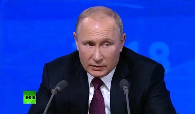  Tổng thống Nga Vladimir Putin (Ảnh: RT) 