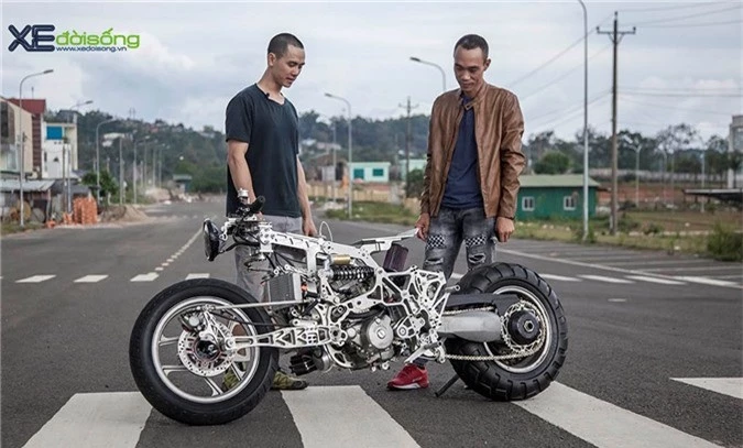 Chàng trai Bảo Lộc sáng tạo mô tô MALICUBU có một trên đời [VIDEO] ảnh 1