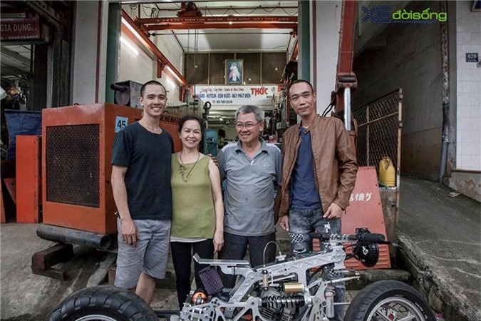 Chàng trai Bảo Lộc sáng tạo mô tô MALICUBU có một trên đời [VIDEO] ảnh 16