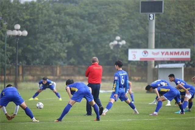 Đội tuyển Việt Nam hăng say tập luyện sau chức vô địch AFF Cup 2018 - Ảnh 4.