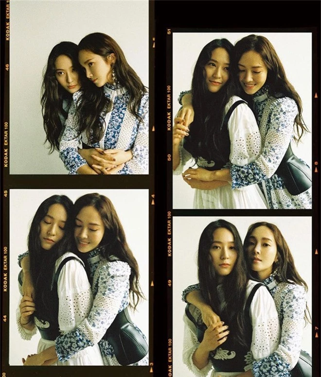 Hai chị em Jessica và Krystal lại rủ rê nhau chụp bìa tạp chí, xinh đẹp và càng nhìn càng giống sinh đôi - Ảnh 2.