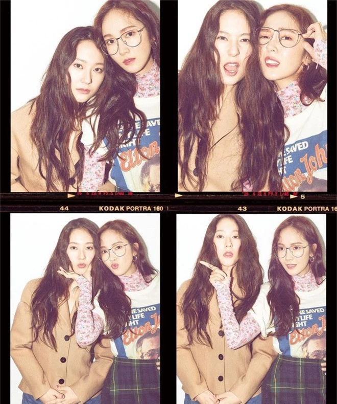 Hai chị em Jessica và Krystal lại rủ rê nhau chụp bìa tạp chí, xinh đẹp và càng nhìn càng giống sinh đôi - Ảnh 3.