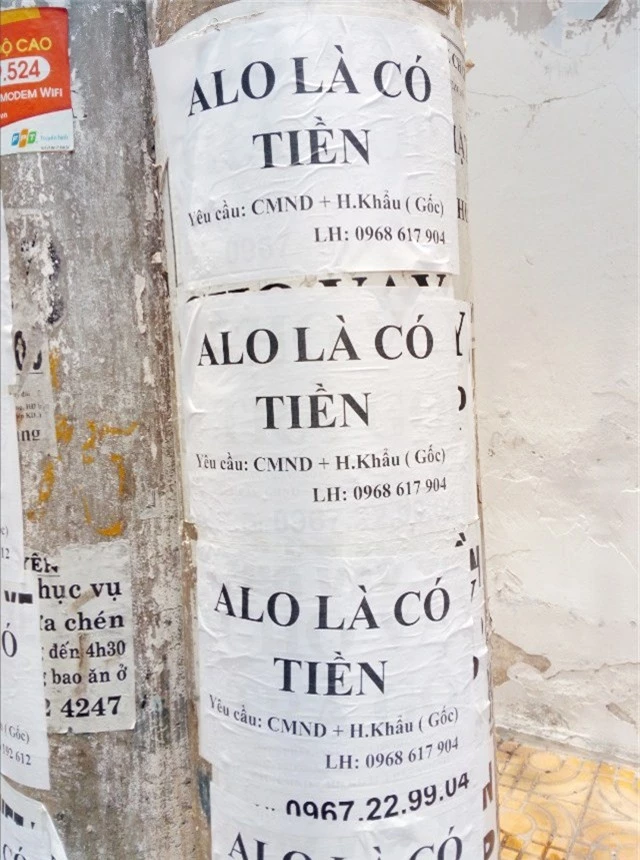 Alo là có tiền....