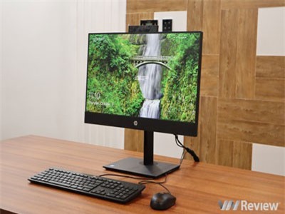 Đánh giá HP ProOne 400 G4 23.8”: PC All-in-One viền mỏng, webcam 'thò thụt' độc đáo
