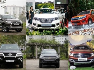 Cuộc chiến căng thẳng trên thị trường SUV 7 chỗ tại Việt Nam