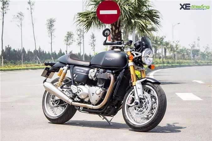 Đánh giá chi tiết Triumph Thruxton R giá 595 triệu tại Việt Nam ảnh 1