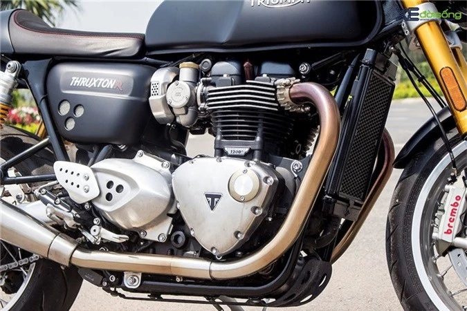 Đánh giá chi tiết Triumph Thruxton R giá 595 triệu tại Việt Nam ảnh 14