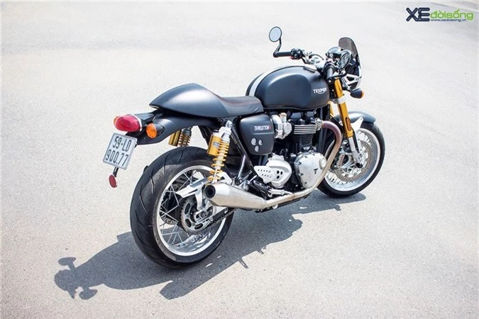 Đánh giá chi tiết Triumph Thruxton R giá 595 triệu tại Việt Nam ảnh 27