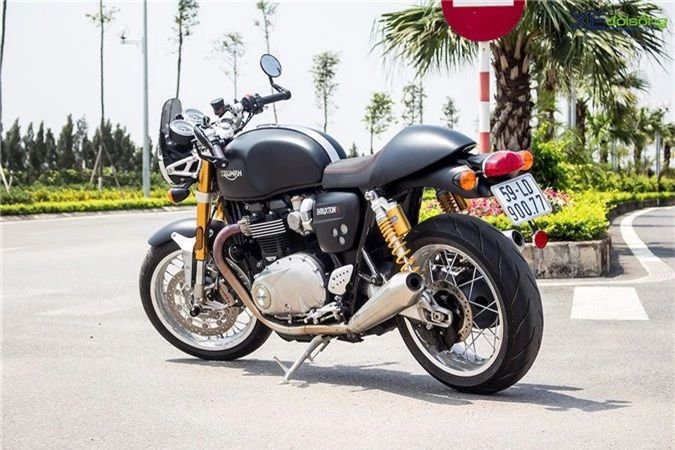 Đánh giá chi tiết Triumph Thruxton R giá 595 triệu tại Việt Nam ảnh 3