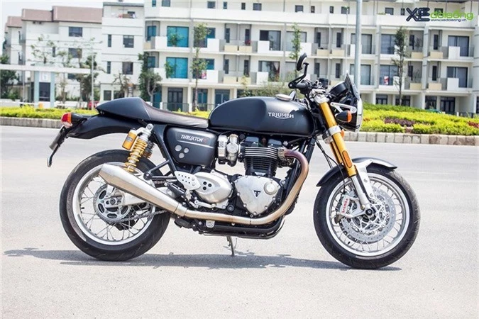 Đánh giá chi tiết Triumph Thruxton R giá 595 triệu tại Việt Nam ảnh 4